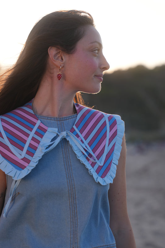 Picnic Collar - Berry
