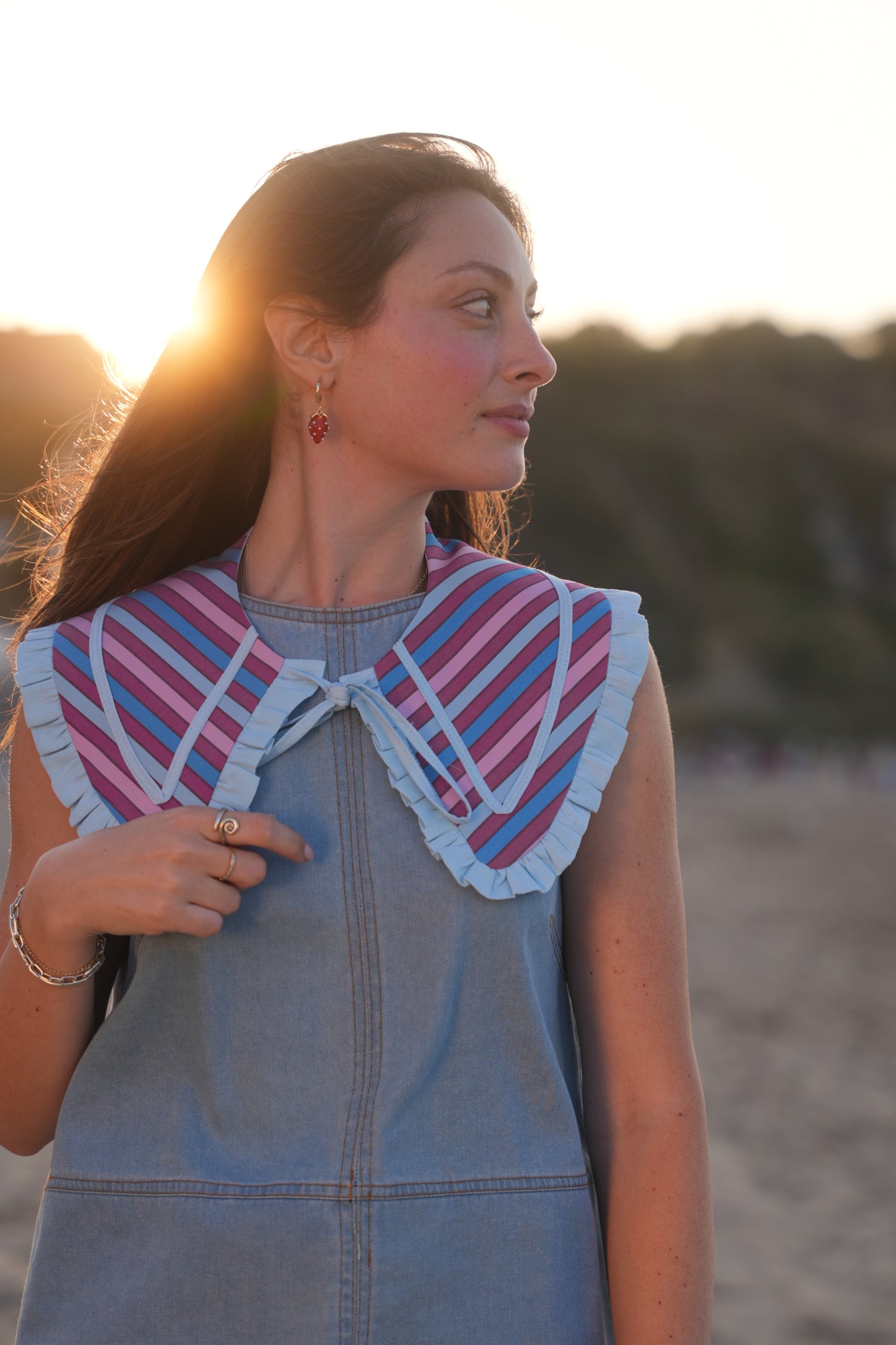 Picnic Collar - Berry